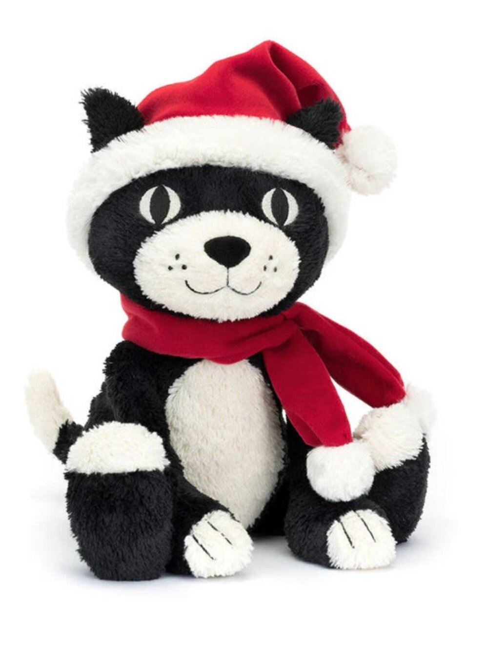JellyCat Christmas Jellycat Jack Black/Red JELC3XM